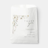 野お洒落花 |アイボリー草地 フェイバーバッグ (正面)