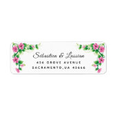 野お洒落花 ラベル (正面)