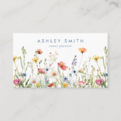 野お洒落花 名刺 (正面)