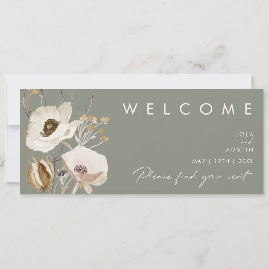 野お洒落花 | Sageシーティンググラフヘッダー (裏面)