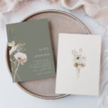 野お洒落花 | Sage Green 結婚's 招待状<br><div class="desc">この野お洒落草 | Sage Green結婚式招待状はボホのシンプルにエレガント最適結婚だ。ミニマルな水彩野花が救済人生のビジョンを実現！紫と黄かわいらし色のtouchを持つ白と金ゴールドの花のデザインは、必ずあなたの秋のフローラの夢を完成させよミニマルう結婚!今保まで、または写真を使ってパーソナライズすることを選択！また、このコレクションの他のアイテムを探して、あなたの全体を本当に一緒に結婚もたらす！</div>