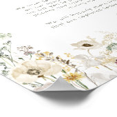 野お洒落草牧草地の開花式 ポスター (角)