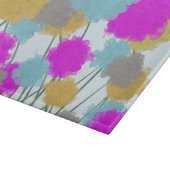 野かわいらし花 カッティングボード (角)