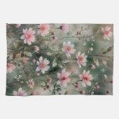 野かわいらし花 キッチンタオル (横)