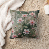 野かわいらし花 クッション (ブランケット)