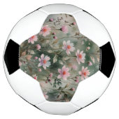 野かわいらし花 サッカーボール (回転)