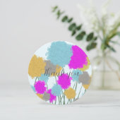 野かわいらし花 サンキューカード (スタンド正面)