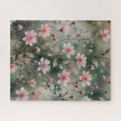 野かわいらし花 ジグソーパズル (横)