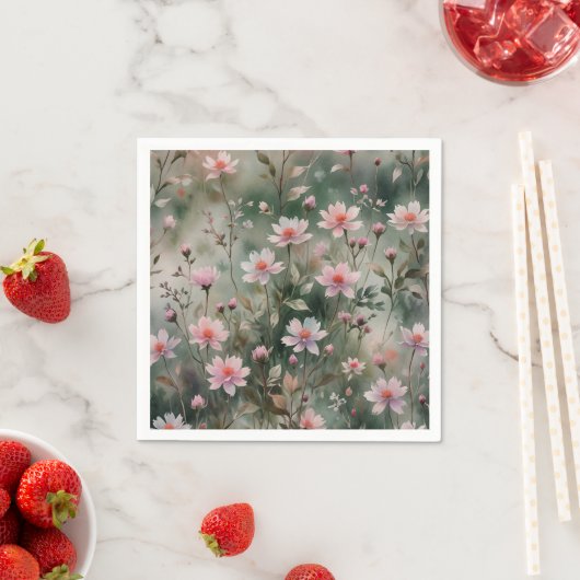 野かわいらし花 スタンダードカクテルナプキン (インサイチュ)