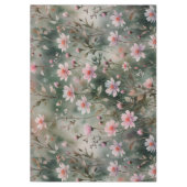 野かわいらし花 テーブルクロス (正面)