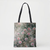 野かわいらし花 トートバッグ (正面)