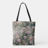 野かわいらし花 トートバッグ (裏面)