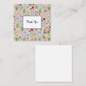 野かわいらし花 ノートカード (正面/裏面)