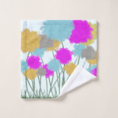 野かわいらし花 バスタオルセット (ウォッシュタオル)