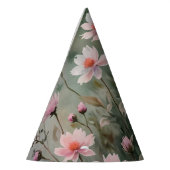 野かわいらし花 パーティーハット (左)