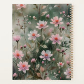 野かわいらし花 プランナー手帳 (裏面)