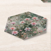 野かわいらし花 ペーパーコースター (アングル)