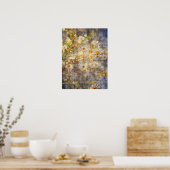 野かわいらし花 ポスター (キッチン)