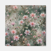 野かわいらし花 マグネット (正面)