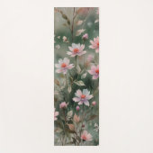 野かわいらし花 ヨガマット (正面)