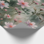 野かわいらし花 ラッピングペーパー (角)