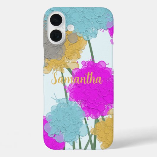 野かわいらし花 Case-Mate iPhoneケース (裏面)
