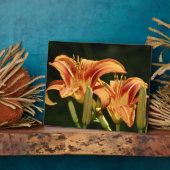 野のユリを考える フォトプラーク (側面)