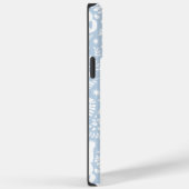 野の物が青い花の柄を描く場所 Case-Mate iPhoneケース (裏面 / 右)