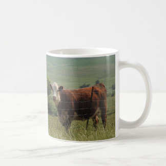 野の甘い牛 コーヒーマグカップ