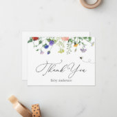 『野の花とハチ』 ノートカード (正面/裏面インサイチュ)