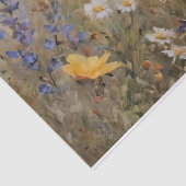 野の花と蝶々のデコパージュ 薄葉紙 (詳細)
