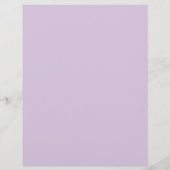 野の花のアート、8.5x11インチ、汎用クラフトペーパー (裏面)