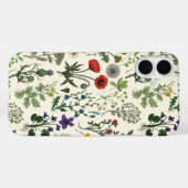 野の花のコラージュ Case-Mate iPhoneケース (裏面 (横))