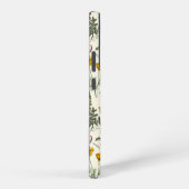 野の花のコラージュ SAMSUNG GALAXYケース (右側面)