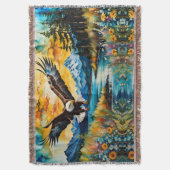 野の花のハゲ狩り スローブランケット (正面縦)