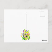野の花のポストカード ポストカード (裏面)