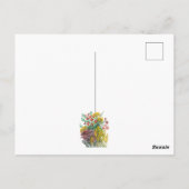 野の花のポストカード ポストカード (裏面)