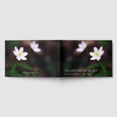 野の花のメモリアル葬儀ゲストブック ゲストブック (全面)