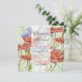 野の花の結婚牧草地 招待状 (スタンド正面)