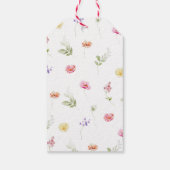 野の花の赤ちゃん感謝していシャワーあなた ギフトタグ (裏面)