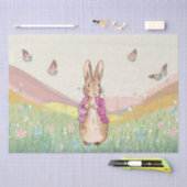 野の花の野うさぎのピーター 薄葉紙 (クラフト)