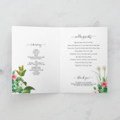 野の花は結婚ニワニワの番 プログラム (内部)