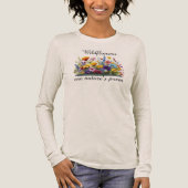 野の花は自然の詩 トライブレンドTシャツ (正面)