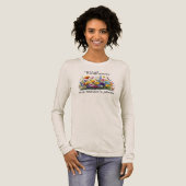 野の花は自然の詩 トライブレンドTシャツ (正面全体)
