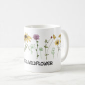 野の花を育てるママ コーヒーマグカップ (正面右)