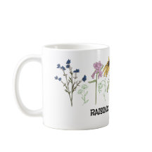 野の花を育てるママ