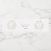 野の花ウォーターラベル、水筒ラベル ペットボトルラベル (シングルラベル)