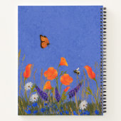 野の花ケシ感動的シ ノートブック (裏面)