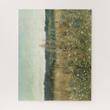 野の花油のキャンバス。ヴィンテージ野