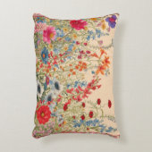 野の花畑 アクセントクッション (正面(垂直))